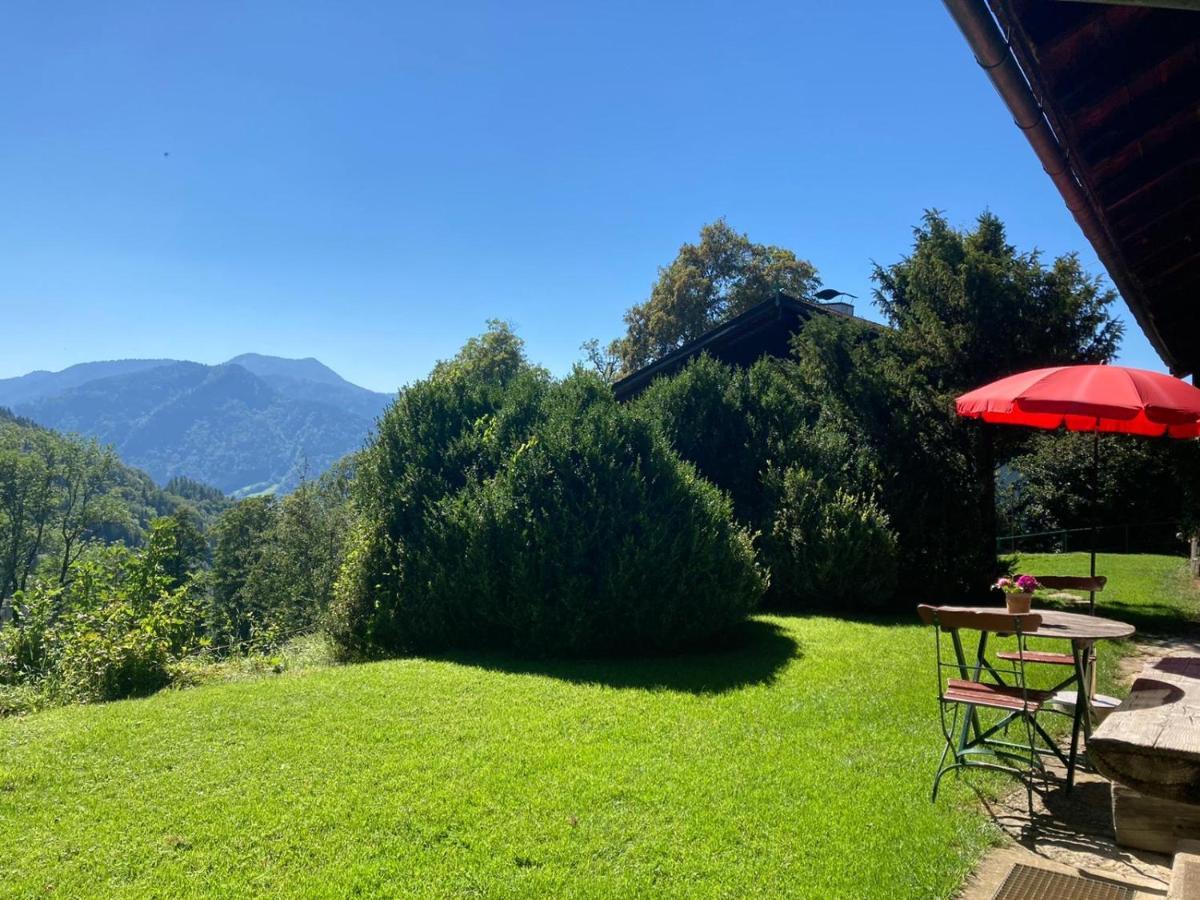 Berghuetterl - Ferienhaus Ingerlhof Tegernsee Eksteriør bilde